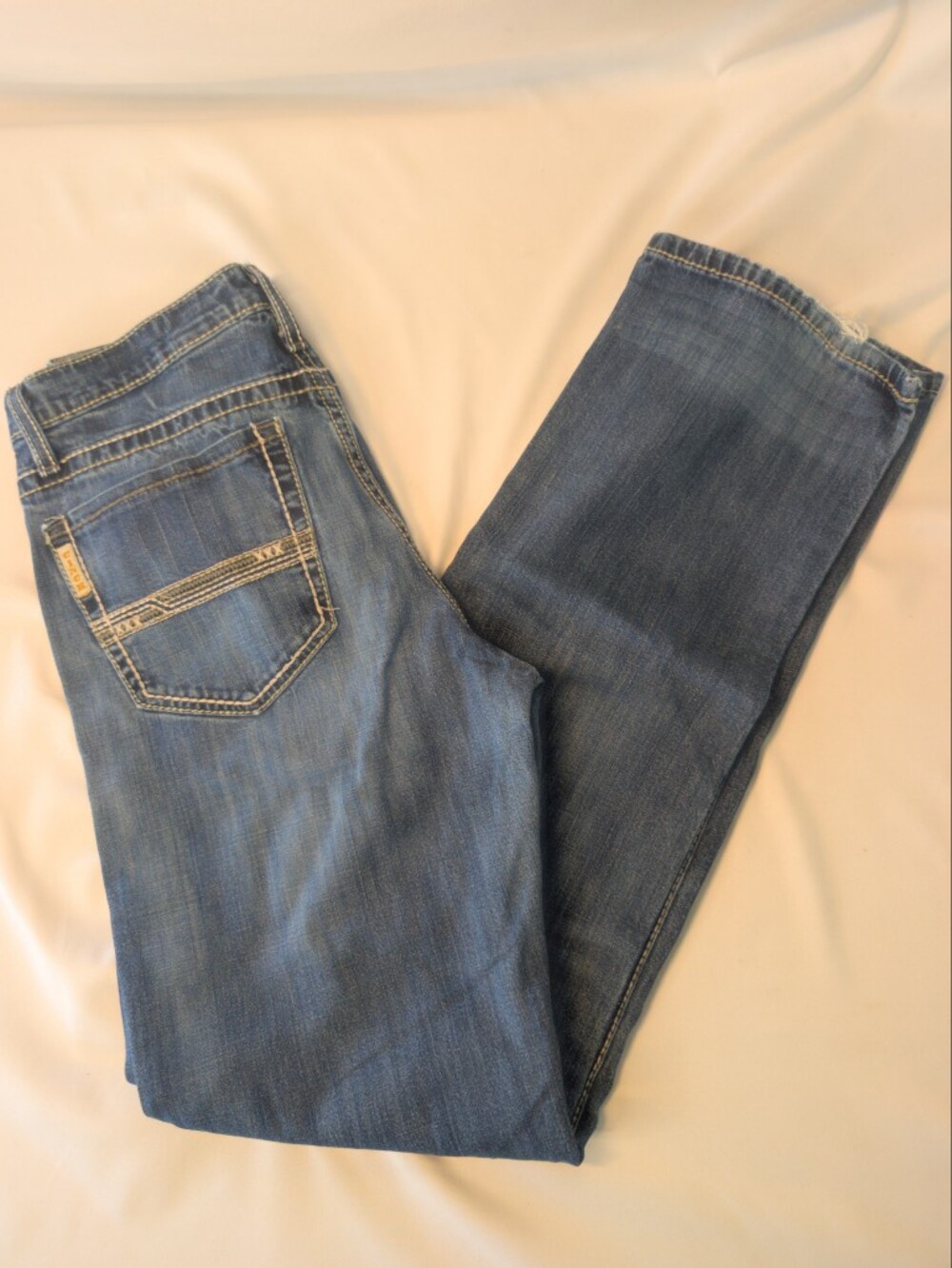 Cinch Men's Bootcut Jeans in Medium Blue Wash 31x36